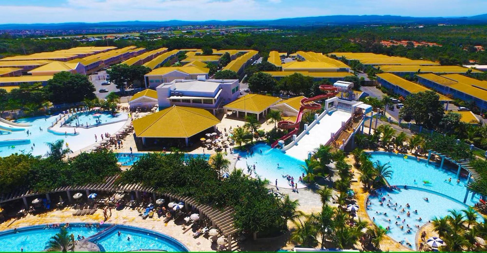 Lacqua Diroma Oficial - Diroma Acqua Park Incluido - Com Roupa De Cama E Banho Caldas Novas Eksteriør bilde
