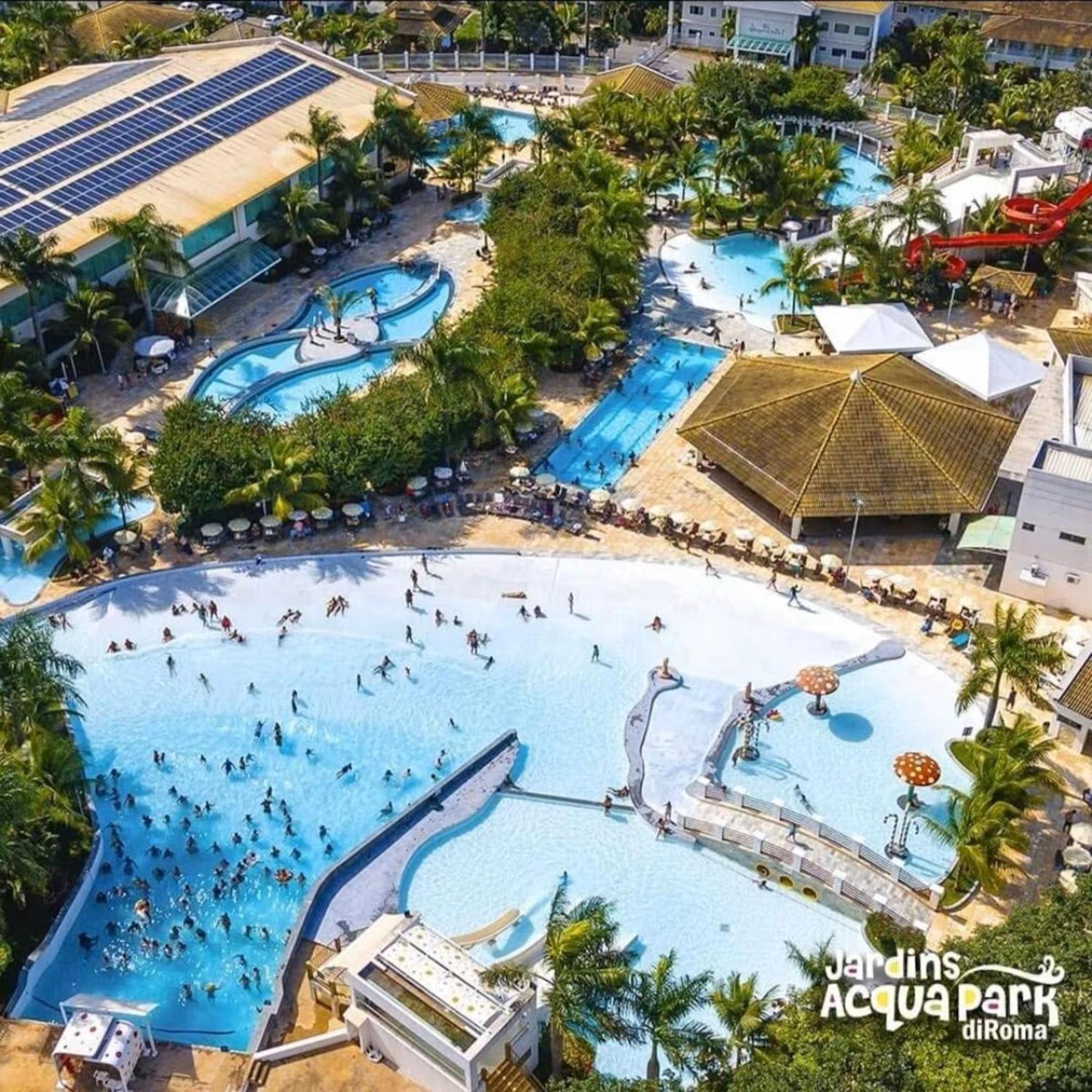 Lacqua Diroma Oficial - Diroma Acqua Park Incluido - Com Roupa De Cama E Banho Caldas Novas Eksteriør bilde