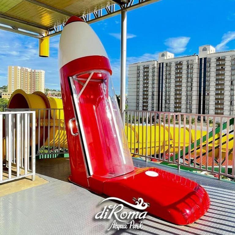 Lacqua Diroma Oficial - Diroma Acqua Park Incluido - Com Roupa De Cama E Banho Caldas Novas Eksteriør bilde