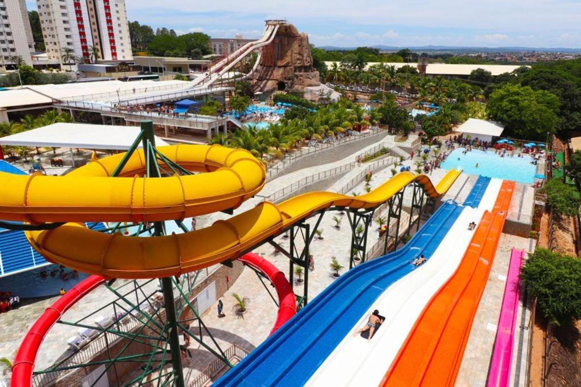 Lacqua Diroma Oficial - Diroma Acqua Park Incluido - Com Roupa De Cama E Banho Caldas Novas Eksteriør bilde