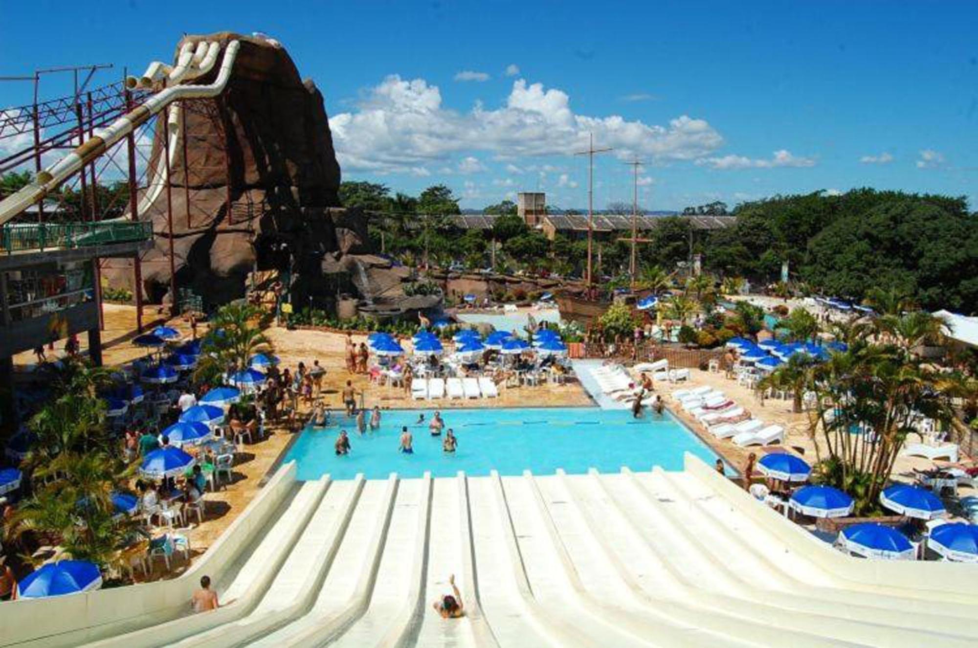 Lacqua Diroma Oficial - Diroma Acqua Park Incluido - Com Roupa De Cama E Banho Caldas Novas Eksteriør bilde